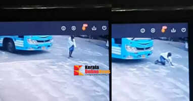 Elderly man injured after being hit by bus while crossing road at Pazhyangadi bus stand, Kannur