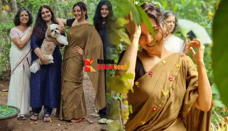Manju-Warrier-vishu-at-house.