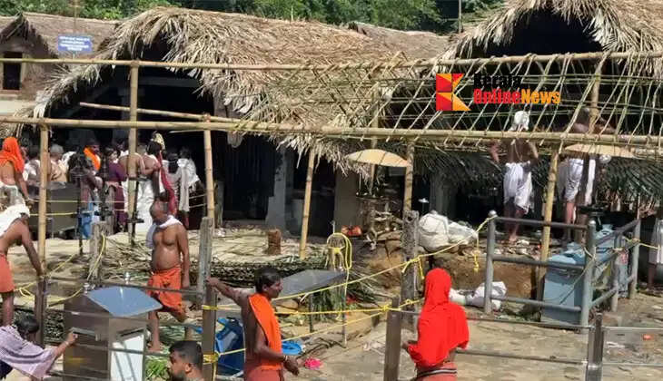 Kottiyoor Vaisakhamahotsavam; Construction of temporary shrine begins at Akkare Sannidhanam