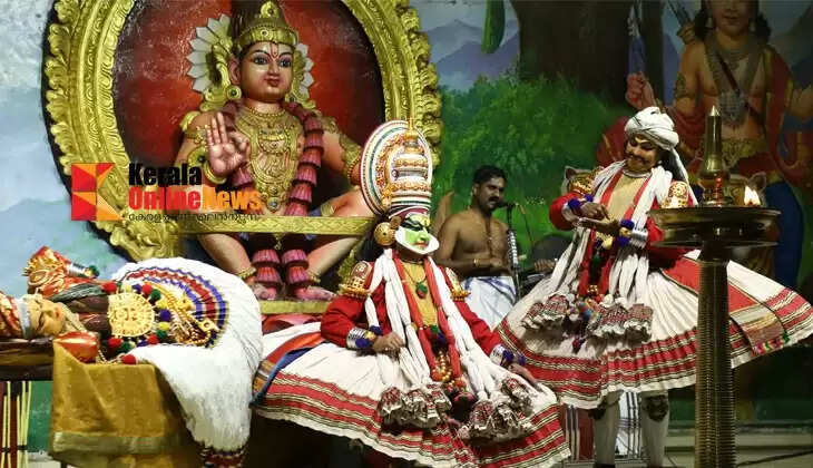Ayyappa's story reborn on stage: Kathakali festival at Sannidhanam