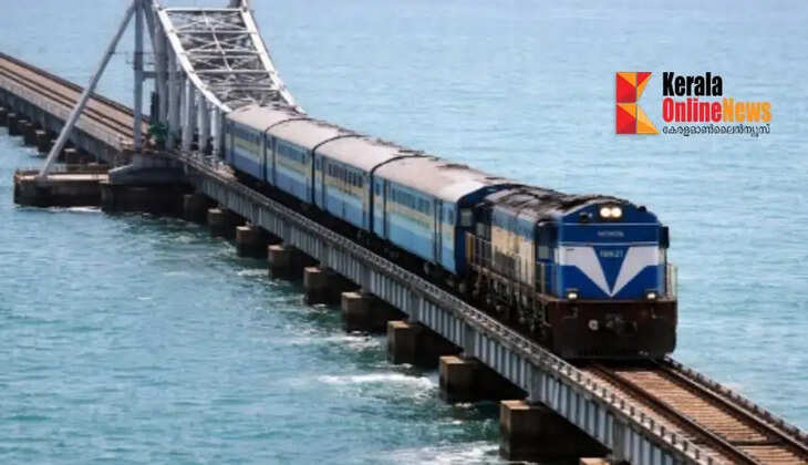 The long-awaited dream of the passengers has come true!! The Mangalore - Rameswaram train journey has begun, the only stop in Kerala is Palakkad.