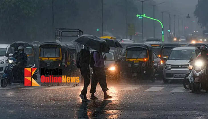 Rains intensify in the state; Orange alert in three districts today