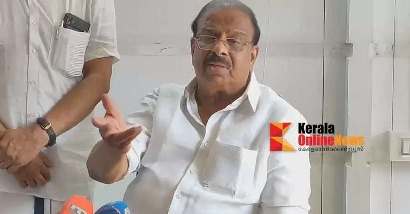 K Sudhakaran said that there was no discussion at the party level with SDPI