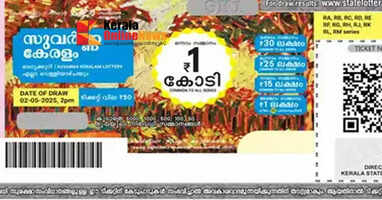 First prize of Rs 1 crore; Golden Kerala lucky winner is here