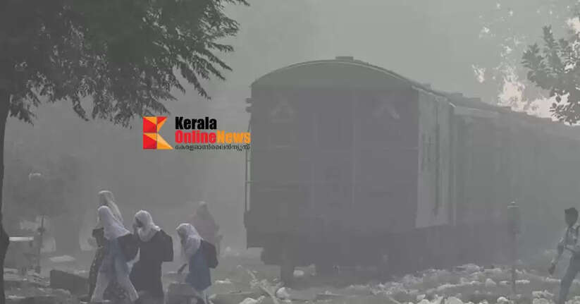 Heavy smog in the Pakistani city of Lahore