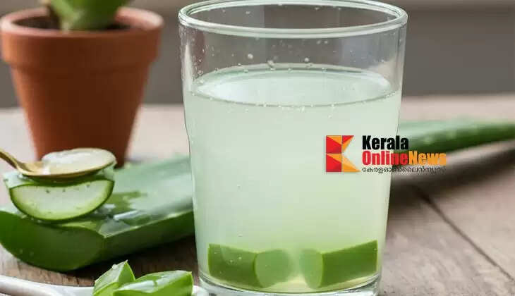 Aloe vera juice has many benefits.