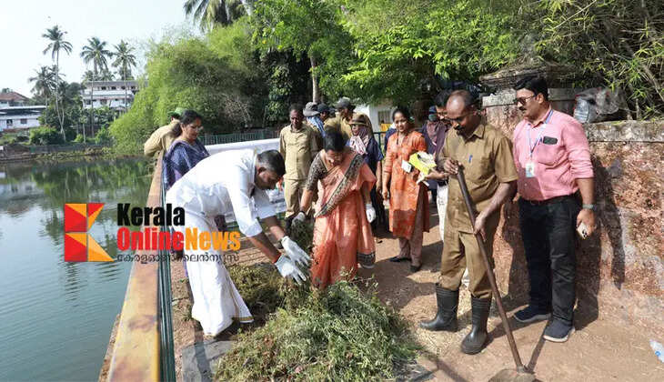 Pre-monsoon cleaning work begins in Kannur Corporation