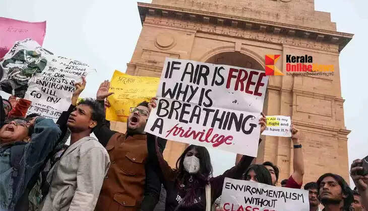 Delhi air pollution; Protesters at India Gate remanded in Maoist case