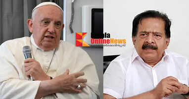 Pope Francis' departure is a loss for anyone who wants world peace: Ramesh Chennithala