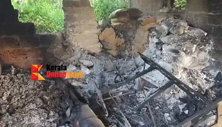 Dangerous play with fire continues in Payyannur: T. Purushothaman's shrimp shed set ablaze