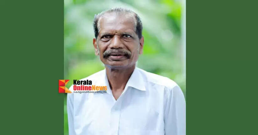 Pathanamthitta Kuttur Panchayat Agam died of a heart attack