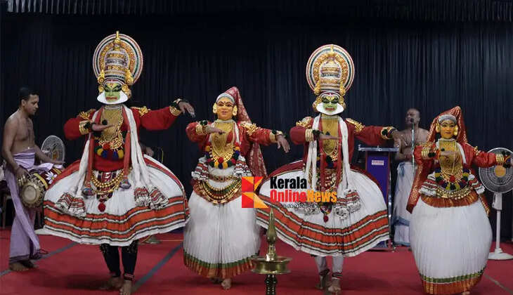 National Kathakali Festival concludes tomorrow; &lsquo;Kalyanasougandhikam&rsquo; performed before a packed audience; Bhima and Hanuman created a spectacle on stage.