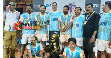 State Journalist Volley: Kannur Press Club winners