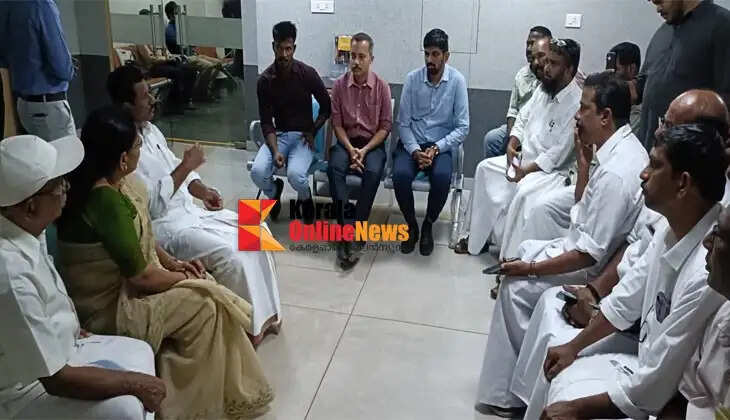 Discharge of wastewater from Sree Chand Hospital: Kannur Mayor holds discussions with hospital management.
