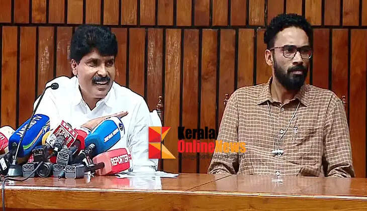 Agriculture Minister's press conference with Sriram Venkataraman; Media workers protest