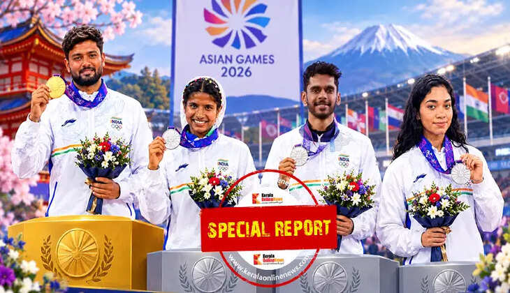 Asian games kerala players