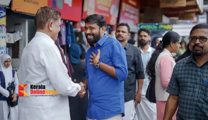 LDF candidate M. Vijay's tour is full of excitement