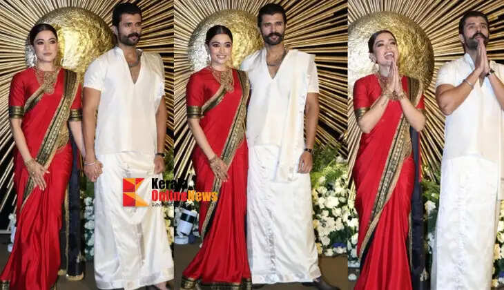 rashmikareceptionlook