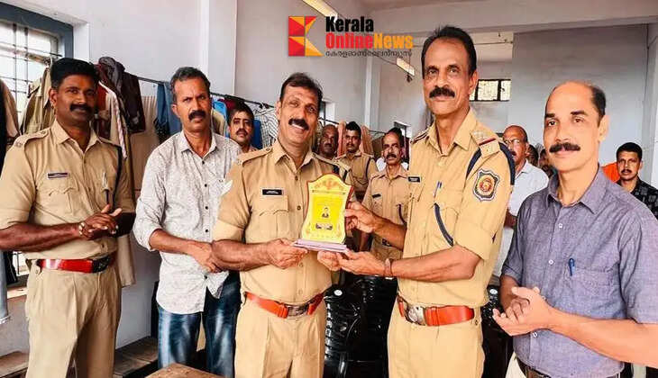 Staff Recreation Club felicitates K.V. Rajeev for his sporting excellence in Kannur