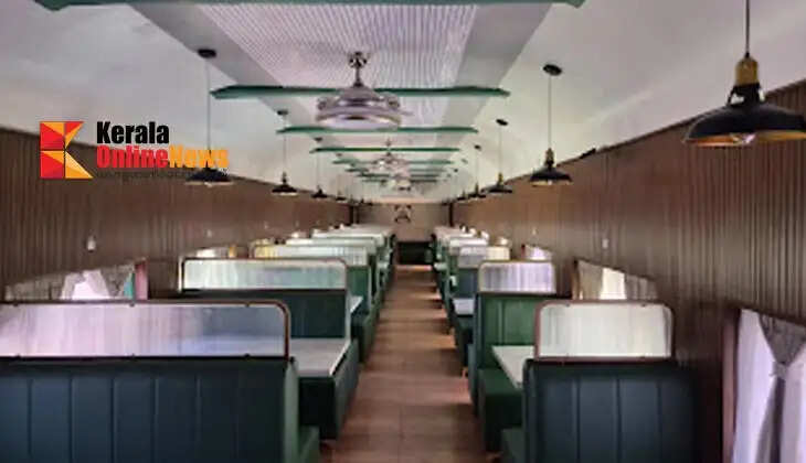 State's first railway coach restaurant in Payyannur