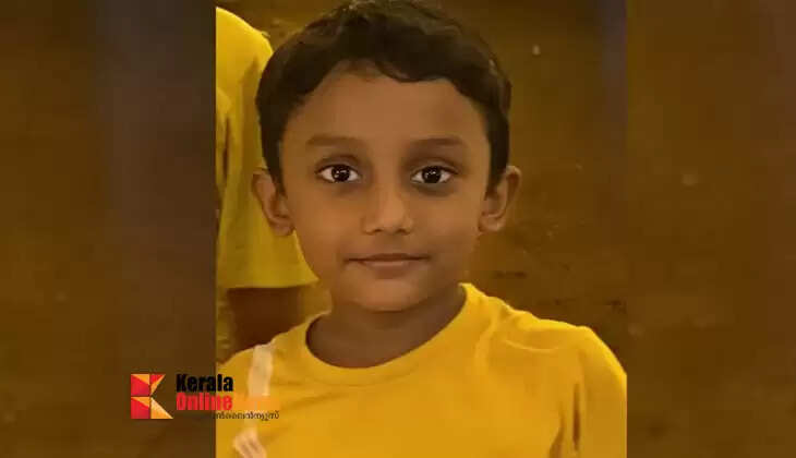 A first-grade student dies tragically after a window covering installed for house construction falls in Adoor