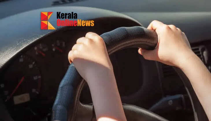 Child Rights Commission files case for dangerous driving after giving steering wheel to child's hands; makes child sit on lap and drive car