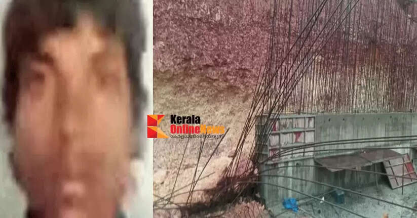Landslide during concrete work on national highway in Kannur Chalakunn; A native of Jharkhand died