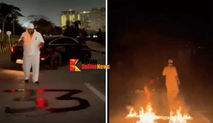 Youth arrested in Mumbai for setting road on fire to celebrate birthday