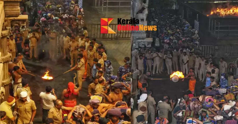 Sannidhanam in a festive mood; Karpurazhi procession is a feast for the eyes
