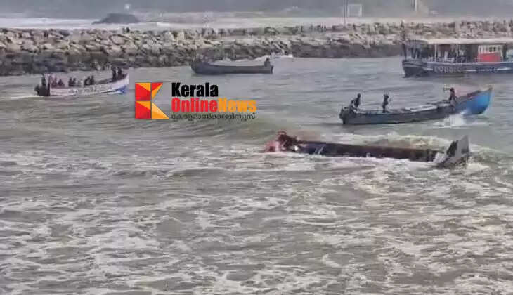Another boat capsizes in Muthalapozhi, another accident