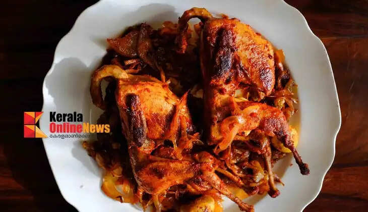 spicy quail roast