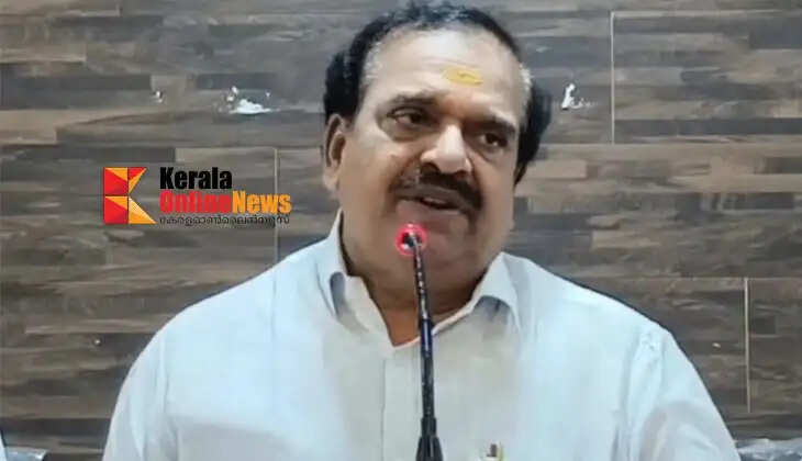 The Chief Minister's statement against the VCs who attended RSS Sarsanghchalak Mohan Bhagwat's lecture was made to please Jamaat-e-Islami: PK Krishnadas