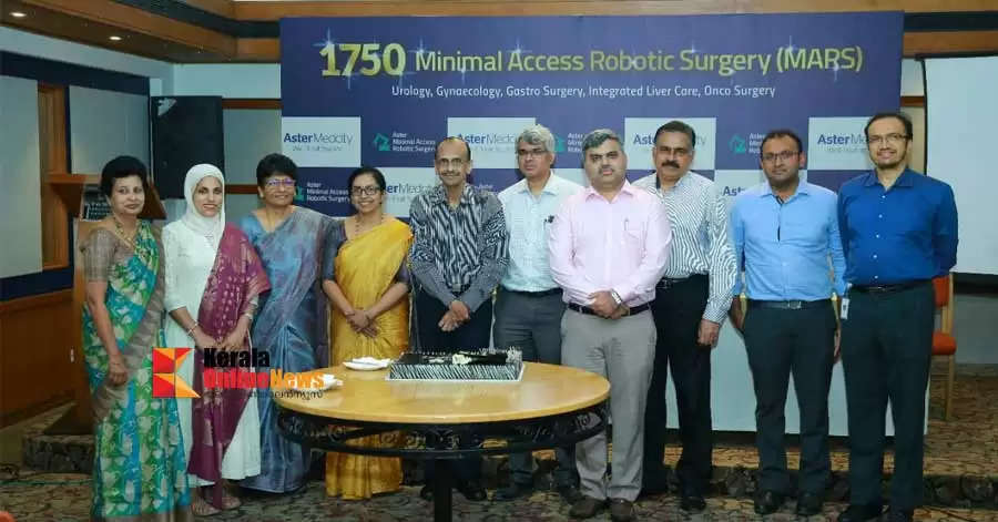 Aster Medcity has successfully completed 1750 robotic surgeries