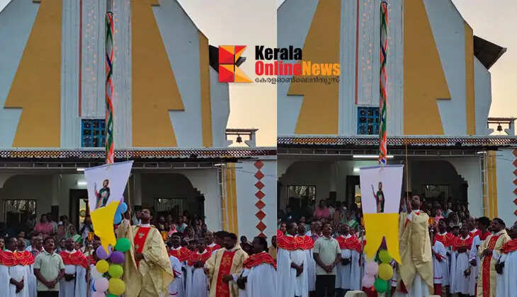 The festival of St. Thomas Church, Vellikeel, begins