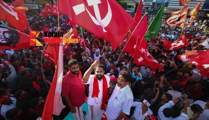 V.K. Sanoj's massive corruption has turned Mattannur into a sea of ​​red.
