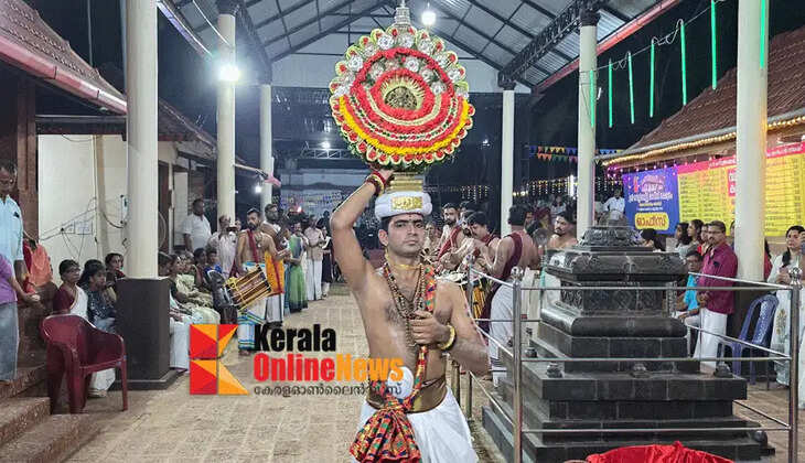 The consecration day festival was celebrated with devotion; The Bhagavathy temple festival in Taliparamba, Bakkalam, Nelliyot concludes
