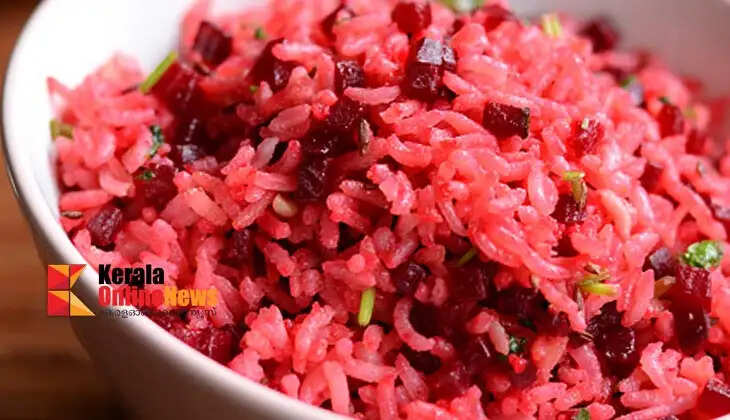 Beetroot rice