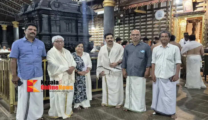 Kerala High Court Chief Justice Soumin Sen visited Rajarajeshwara Temple