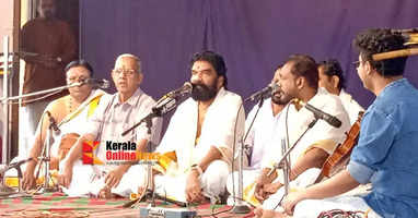 Ganagandharvan Satabhishekam; Music by disciples at Kollur Mukambika