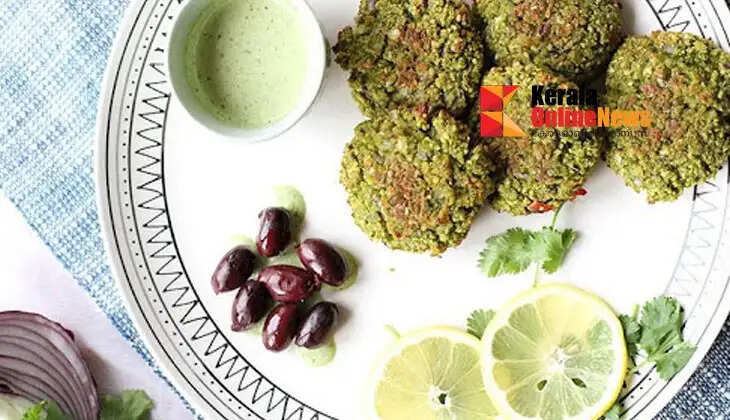 Delicious and healthy green pea vada