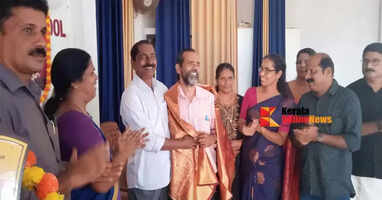 Kannur Pattannoor KPC Higher Secondary School alumni organized Onam celebrations and felicitation function