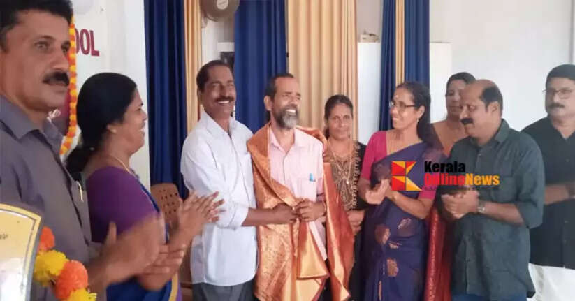 Kannur Pattannoor KPC Higher Secondary School alumni organized Onam celebrations and felicitation function