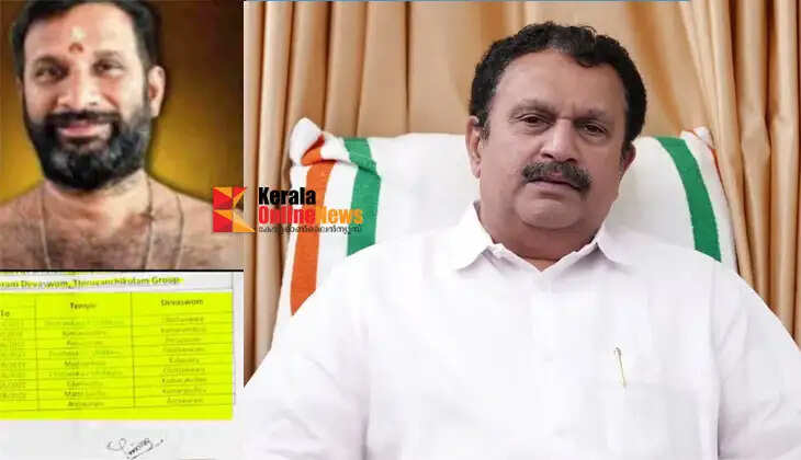 Sabarimala Melshanthi appointment irregularities; Devaswom Minister K Muraleedharan announces investigation
