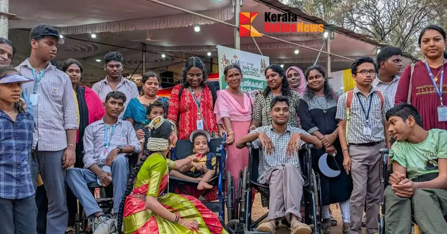 Solace in the touch of art; Happy moments from Kodungallur to the art festival, visit of differently abled children as a unique experience