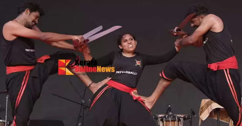 Payyampally Kalari Sangham with May Day and Steps: My Kerala Exhibition Fair, Don't Know About Kalarikkuthari