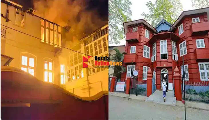 Fire at Coder House Hotel, a landmark of Jewish culture in Fort Kochi.
