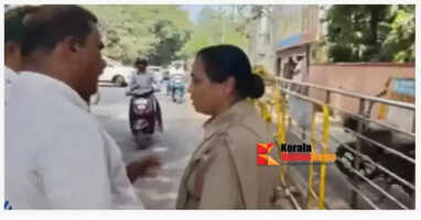 Police officer's 5-carat necklace stolen during Congress protest in Karnataka