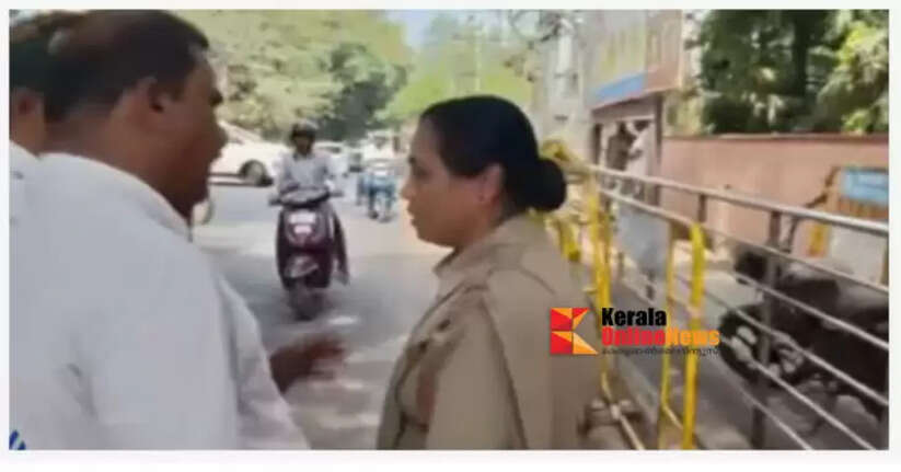 Police officer's 5-carat necklace stolen during Congress protest in Karnataka