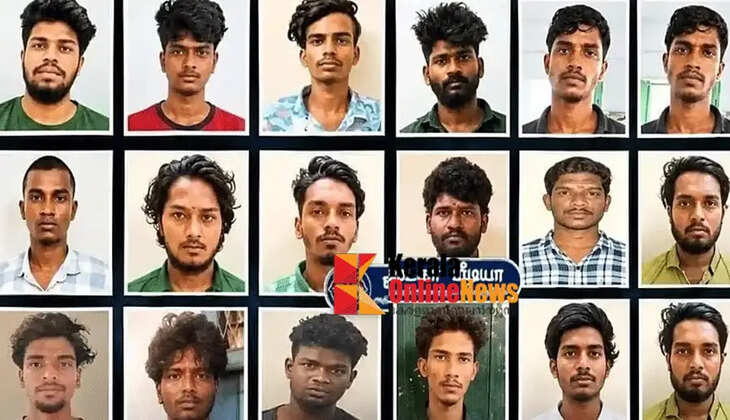 Dramatic jailbreak in Theni: 17 undertrial prisoners escape by attacking security personnel; 4 arrested