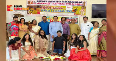 Kent Hindu Samajam in England organizes Onam celebrations